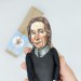 Nicolas Malebranche figurine, French Catholic priest, rationalist philosopher 