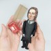 Nicolas Malebranche figurine, French Catholic priest, rationalist philosopher 