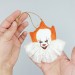 Set 3 Horror Movie ornaments