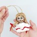 Set 3 Horror Movie ornaments