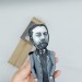 John Singer Sargent figurine, famous American artist - Gift for painter!
