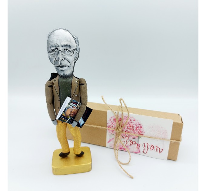 Peter Singer figure, famous Australian moral philosopher - Ethics Professor Gift!