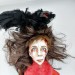 Elisabeth Shepard doll ( the Omen 1976 ) - Halloween decor - MADE TO ORDER