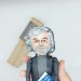 Timothy James Clark figurine, Art historian, writer - Gift for Academic! Library art