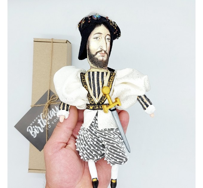 Francis I of France historical figurine, King of France, Father and Restorer of Letters