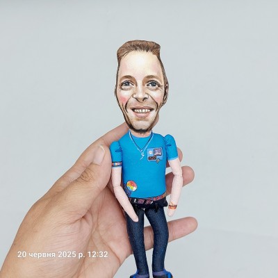 Chris Martin figurine