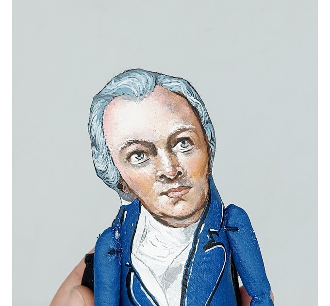 William Blake figure, English poet, painter the Romantic Age - Gift for painter!