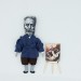 Jusepe de Ribera figurine, famous Spanish painter, outstanding European master - Gift for painter!