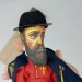 Francisco Pizarro figurine, Spanish conquistador, Expeditions great geographical discoveries, History art!