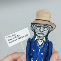 Richard Brautigan figurine
