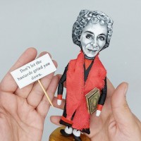 Margaret Atwood figurine