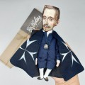 Lope de Vega figurine, Spanish poet, novelist, author Fuenteovejuna - Book lover gift! literary art