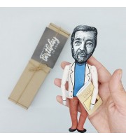 Julio Cortázar figurine