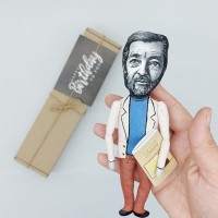 Julio Cortázar figurine
