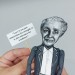 Melanie Klein figurine, famous  Austrian-British author, psychoanalyst - Psychoanalytic gift!