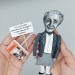 Melanie Klein figurine, famous  Austrian-British author, psychoanalyst - Psychoanalytic gift!