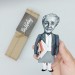 Melanie Klein figurine, famous  Austrian-British author, psychoanalyst - Psychoanalytic gift!