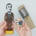 Edvard Munch figurine, Norwegian painter, work The Scream - Gift for Artist - Art studio decor