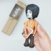 Angela Davis figurine, famous American  feminist political activist, philosopher - Philosophy gift!