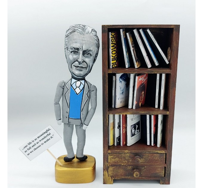 Richard Dawkins figurine, British evolutionary biologist, zoologist, science communicator - Gift for Thinkers!