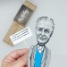Richard Dawkins figurine, British evolutionary biologist, zoologist, science communicator - Gift for Thinkers!