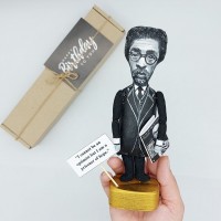 Cornel West figurine