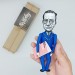 Erich Fromm figurine, famous psychologist, sociologist, philosopher - Existentialism Decor, Literary Gift for Thinker! 
