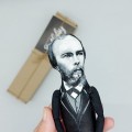 Paul Verlaine figurine, famous French poet, writer Symbolist and Decadent - Classic poetry art