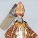 Saint Isidore of Seville figurine, author Etymologies - Medieval Scholar art