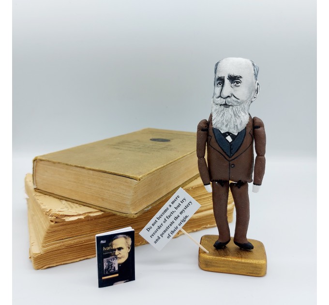 Ivan Pavlov famous physiologist figurine - Science teacher gift!