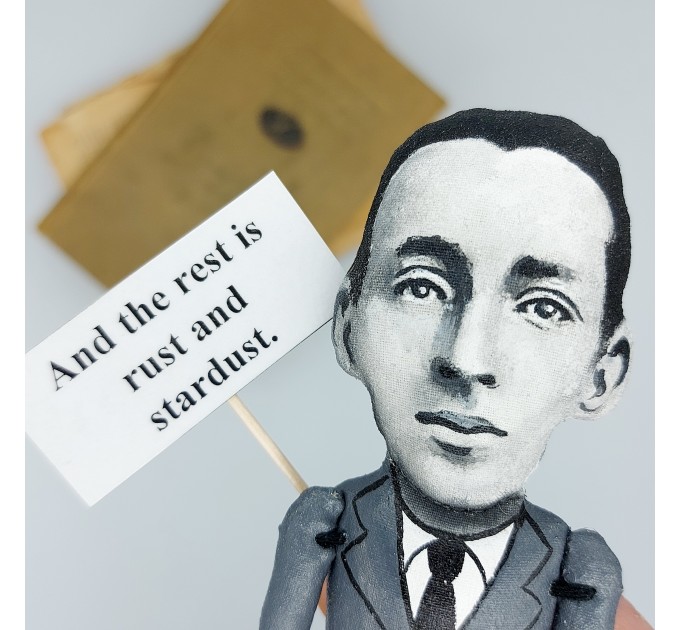 Vladimir Nabokov figurine, novelist -  Reader gift!