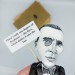 Mikhail Bulgakov famous writer, author - Gift For Book Lover! Collectible doll