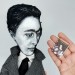 Raymond Radiguet famous French novelist and poet, Collectible doll