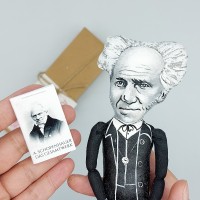 Arthur Schopenhauer figure