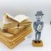 Leonard Cohen poet, novelist, singer figurine, Reader gifts!