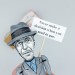 Leonard Cohen poet, novelist, singer figurine, Reader gifts!