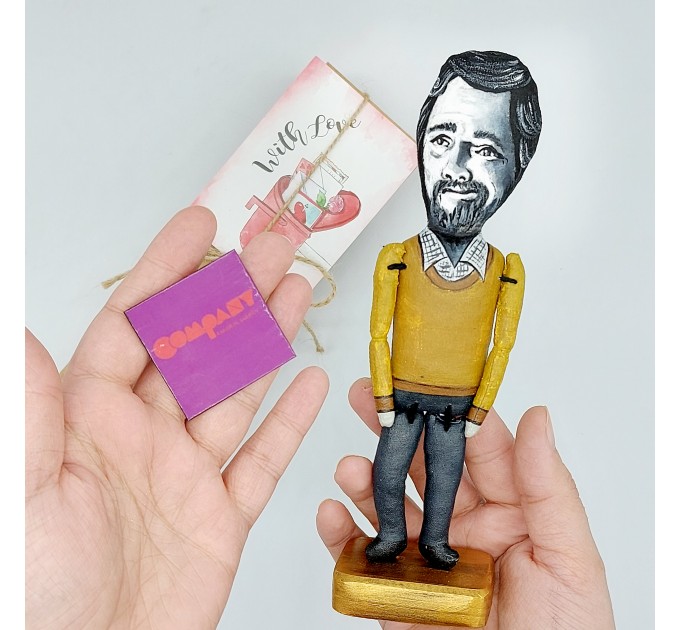 Stephen Sondheim composer figure - Broadway musical gift, theater lovers