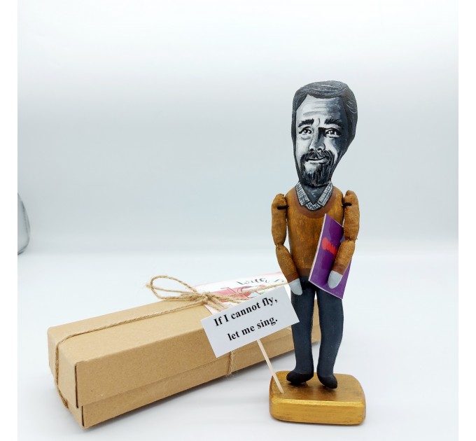 Stephen Sondheim composer figure - Broadway musical gift, theater lovers