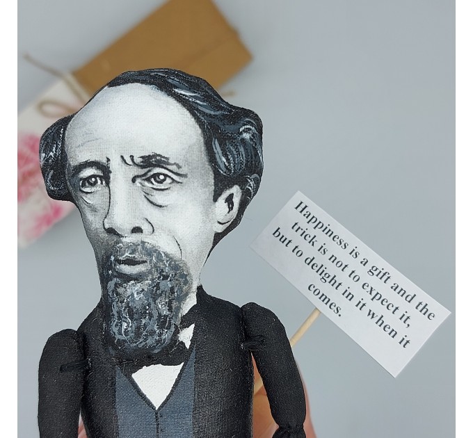 Charles Dickens Famous British author figure - Literary Gift!