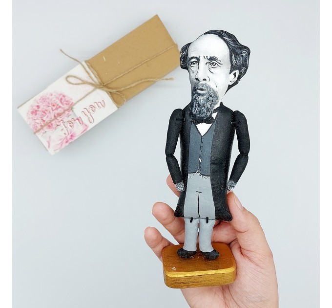 Charles Dickens Famous British author figure - Literary Gift!