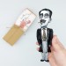 Groucho Marx The Marx Brothers figurine - Old Hollywood star slapstick comedy art