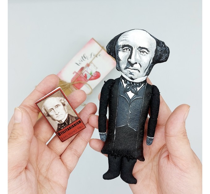 John Stuart Mill British philosopher, political economist figurine
