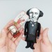 John Stuart Mill British philosopher, political economist figurine