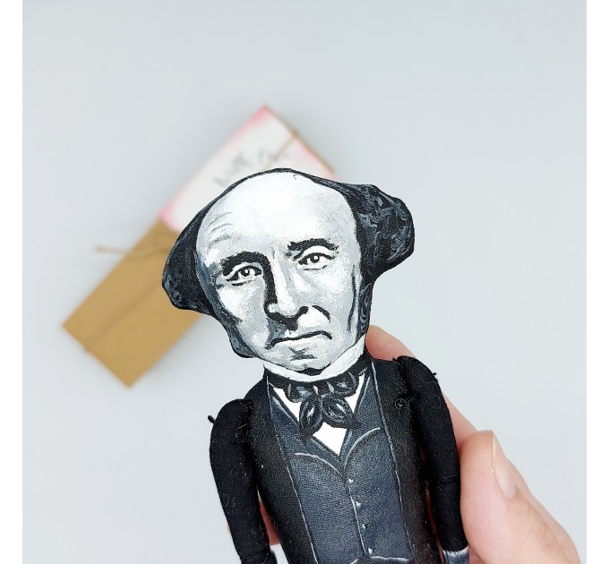 John Stuart Mill British philosopher, political economist figurine