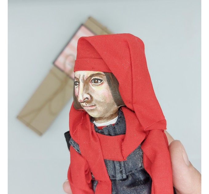 Lorenzo de' Medici Italian statesman Renaissance figurine