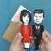 President John F. Kennedy and Jacqueline Kennedy dolls