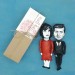 President John F. Kennedy and Jacqueline Kennedy dolls