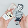 Anna Freud famous psychoanalyst figure, Gift for psycholog - Collectible doll