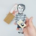 Anna Freud psychoanalyst figure, the founder of psychoanalytic child psychology - psychology office decor