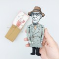 William Burroughs American writer, artist - Literary gif